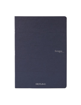 Quaderno EcoQua Original PM Fabriano - A4 - 1 Rigo senza Margini - 19210304 (Blu Scuro Conf. 5)