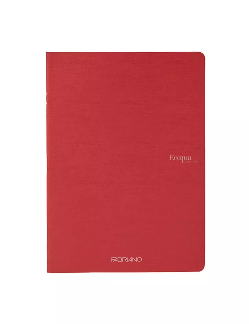 Quaderno EcoQua Original PM Fabriano - A4 - 1 Rigo senza Margini - 19210303 (Rosso Scuro Conf. 5) Quaderno EcoQua Original PM Fabriano - A4 - 1 Rigo senza Margini - 19210303 (Rosso Scuro Conf. 5)