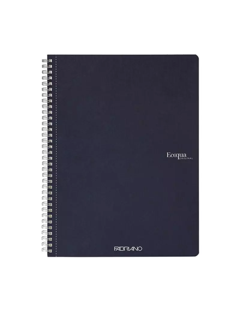 Quaderno Spiralato EcoQua Original Fabriano - A4 - Quadretti 5 mm senza Margini - 19290104 (Blu Scuro Conf. 5) Quaderno Spiralato EcoQua Original Fabriano - A4 - Quadretti 5 mm senza Margini - 19290104 (Blu Scuro Conf. 5)