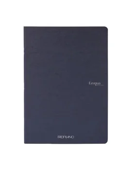 Quaderno EcoQua Original PM Fabriano - A4 - Quadretti 5 mm senza Margini - 19210204 (Blu Scuro Conf. 5)