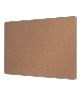 Lavagna in Sughero con Cornice in Alluminio Premium Plus Nobo - 150x120 cm - 1915183