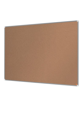 Lavagna in Sughero con Cornice in Alluminio Premium Plus Nobo - 150x120 cm - 1915183