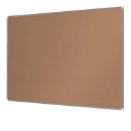 Lavagna in Sughero con Cornice in Alluminio Premium Plus Nobo - 60x45 cm - 1915179
