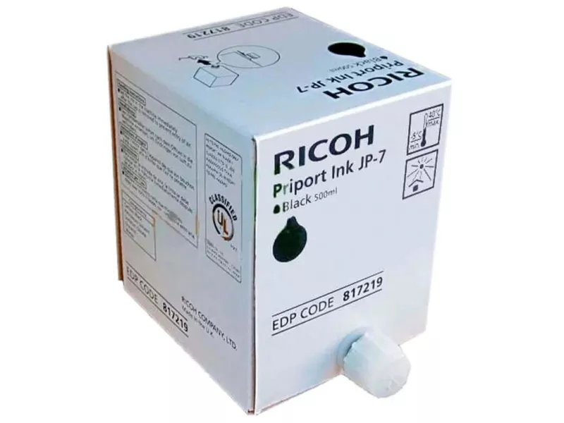Cartuccia Originale Ricoh 817219 JP-7 (Nero 500 ml)
