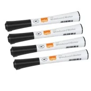 Marcatore per Lavagne Glide Nobo - Punta Tonda - 1915392 (Nero Conf. 4)