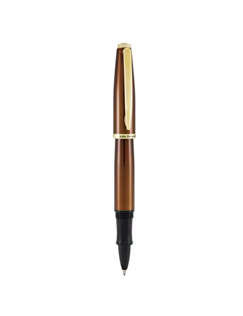 Penna Roller Aldo Domani Monteverde - Punta Media - Fusto Tabacco - J059666 (Blu) Penna Roller Aldo Domani Monteverde - Punta Media - Fusto Tabacco - J059666 (Blu)