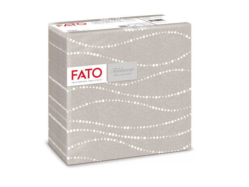 Tovaglioli Linea Airlaid Fato - 40x40 cm - 88446600 (Perla Tortora Conf. 50)