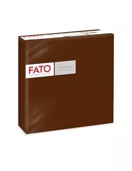 Tovaglioli Linea Airlaid Fato - 40x40 cm - 88404901 (Cacao Conf. 50)