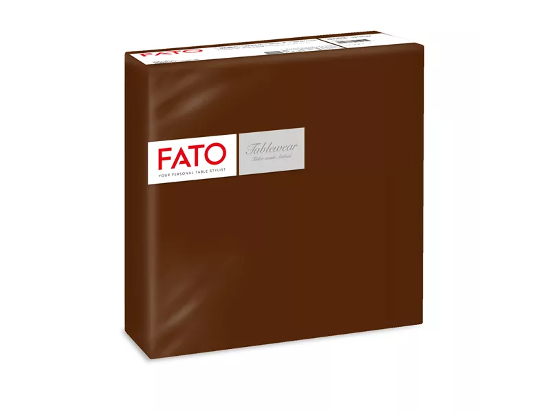 Tovaglioli Linea Airlaid Fato - 40x40 cm - 88404901 (Cacao Conf. 50)