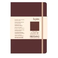 Taccuino con Elastico e Copertina Flessibile Ispira Fabriano - A5 - Puntinato - 96 Fogli - 19614807 (Marrone)