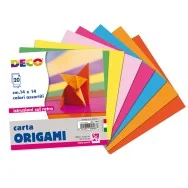 Carta per Origami Deco CWR - 14x14 cm - 741 (Assortiti Conf. 20)