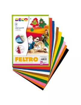 Feltro Colorato CWR - 21x30 cm - 07653 (Assortiti Conf. 10)