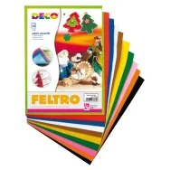 Feltro Colorato CWR - 21x30 cm - 07653 (Assortiti Conf. 10)