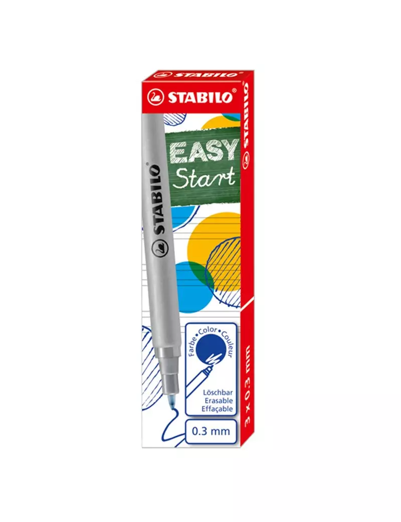 Refill per Penna Sferografica Easyoriginal Stabilo - Punta Fine - 6870/041 (Blu Conf. 3) Refill per Penna Sferografica Easyoriginal Stabilo - Punta Fine - 6870/041 (Blu Conf. 3)