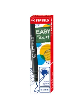 Refill per Penna Sferografica EasyOriginal Stabilo - Punta Media - 6890/041 (Blu Conf. 3)