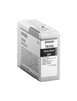 Cartuccia Originale Epson T85080N (Nero Opaco 80 ml)