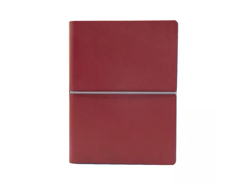 Taccuino con Elastico e Copertina Morbida Evo Ciak - 9x13 cm - Bianco - 8169CKC28 (Rosso)