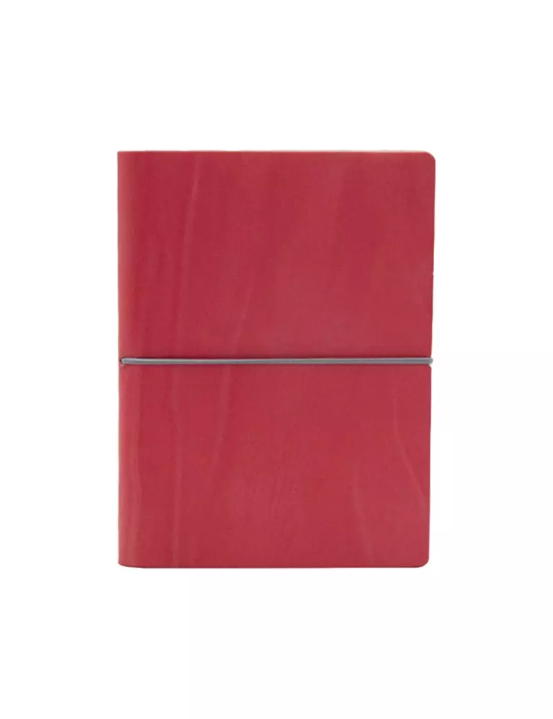 Taccuino con Elastico e Copertina Morbida Evo Ciak - 9x13 cm - Bianco - 8169CKC29 (Rosso Corallo) Taccuino con Elastico e Copertina Morbida Evo Ciak - 9x13 cm - Bianco - 8169CKC29 (Rosso Corallo)