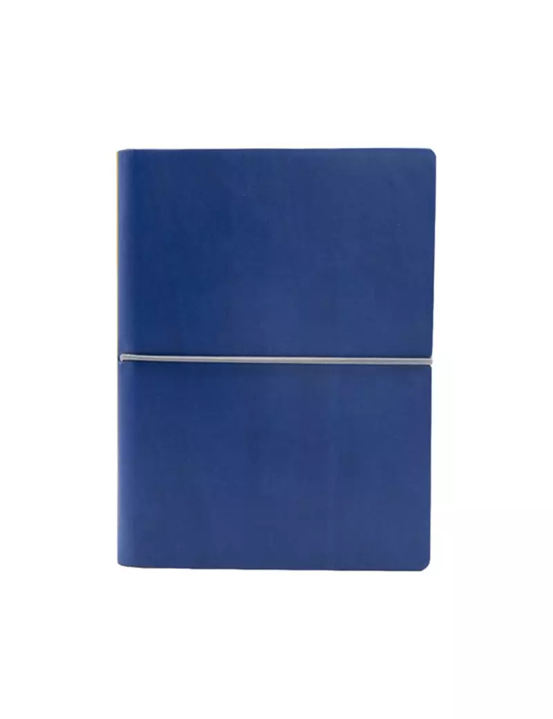 Taccuino con Elastico e Copertina Morbida Evo Ciak - 9x13 cm - Bianco - 8169CKC32 (Blu) Taccuino con Elastico e Copertina Morbida Evo Ciak - 9x13 cm - Bianco - 8169CKC32 (Blu)