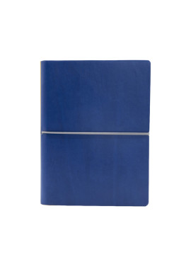 Taccuino con Elastico e Copertina Morbida Evo Ciak - 9x13 cm - Bianco - 8169CKC32 (Blu)