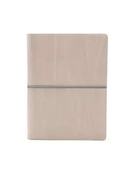 Taccuino con Elastico e Copertina Morbida Evo Ciak - 9x13 cm - 1 Rigo - 8165CKC37 (Rosa Antico)