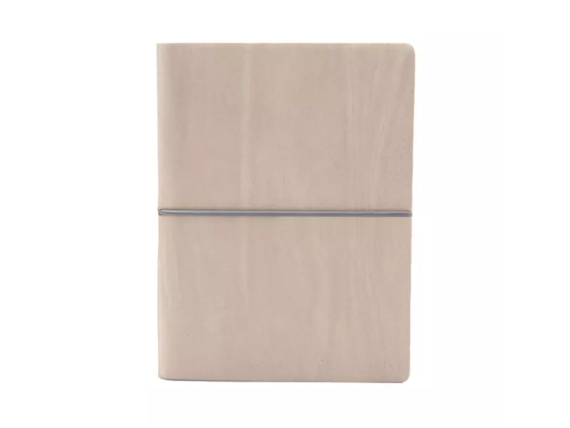 Taccuino con Elastico e Copertina Morbida Evo Ciak - 9x13 cm - 1 Rigo - 8165CKC37 (Rosa Antico)