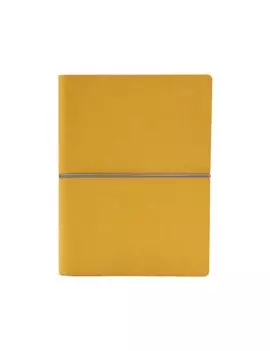 Taccuino con Elastico e Copertina Morbida Evo Ciak - 9x13 cm - 1 Rigo - 8165CKC26 (Giallo)