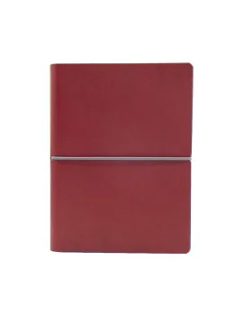 Taccuino con Elastico e Copertina Morbida Evo Ciak - 9x13 cm - 1 Rigo - 8165CKC28 (Rosso)