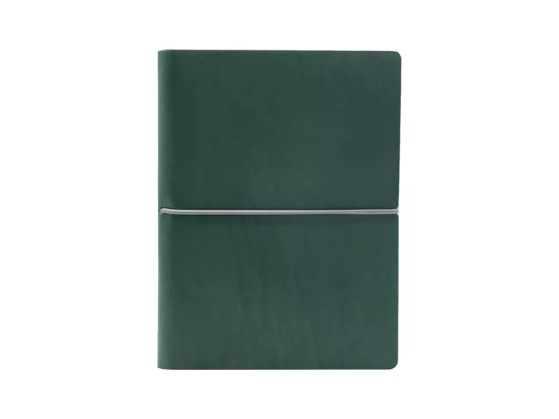 Taccuino con Elastico e Copertina Morbida Evo Ciak - 15x21 cm - Bianco - 8189CKC24 (Verde)