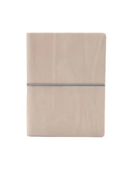 Taccuino con Elastico e Copertina Morbida Evo Ciak - 15x21 cm - Bianco - 8189CKC37 (Rossa Antico)