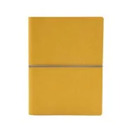 Taccuino con Elastico e Copertina Morbida Evo Ciak - 15x21 cm - 1 Rigo - 8185CKC26 (Giallo)