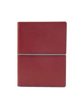 Taccuino con Elastico e Copertina Morbida Evo Ciak - 15x21 cm - 1 Rigo - 8185CKC28 (Rosso)