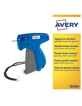 Pistola Sparafili Standard Avery - TGS001 (Grigio e Blu)