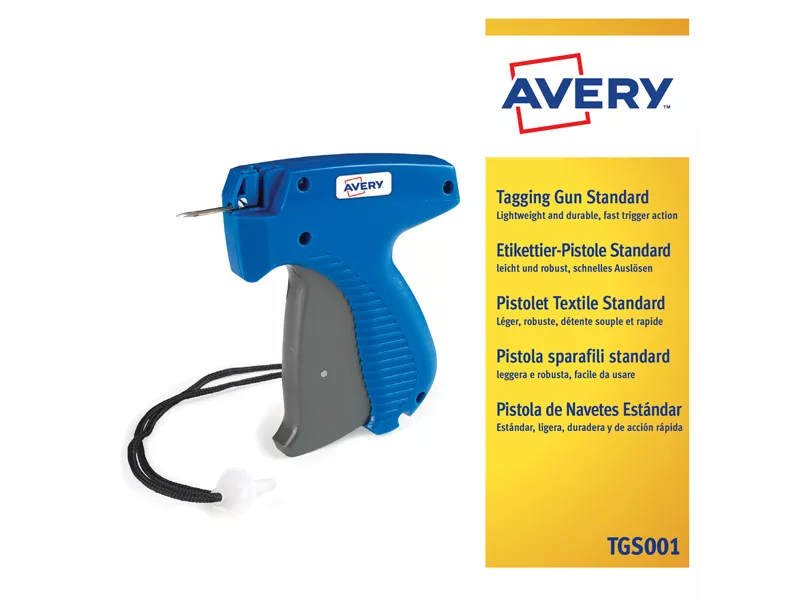 Pistola Sparafili Standard Avery - TGS001 (Grigio e Blu) Pistola Sparafili Standard Avery - TGS001 (Grigio e Blu)