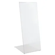 Portadepliant Lebez - da Tavolo - 10x21 cm - 80983 (Trasparente Conf. 6)