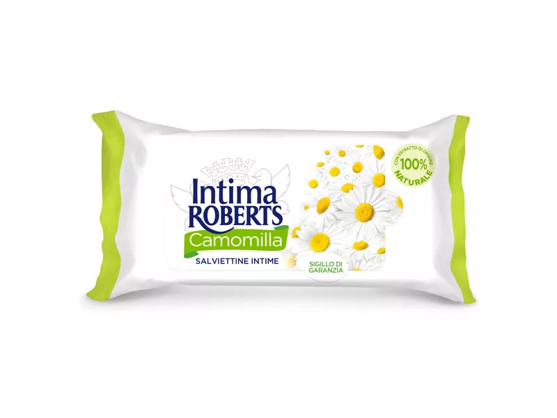 Salviette Intime alla Camomilla Neutro Roberts - R908767 (Conf. 12)