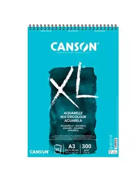 Album XL Aquarelle Canson - A3 - 300 g - 30 Fogli - 400039171 (Bianco Conf. 5)