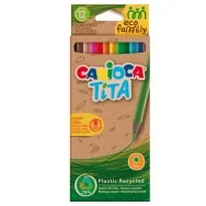 Matite Colorate Tita Eco Family Carioca - 43097 (Assortiti Conf. 12)