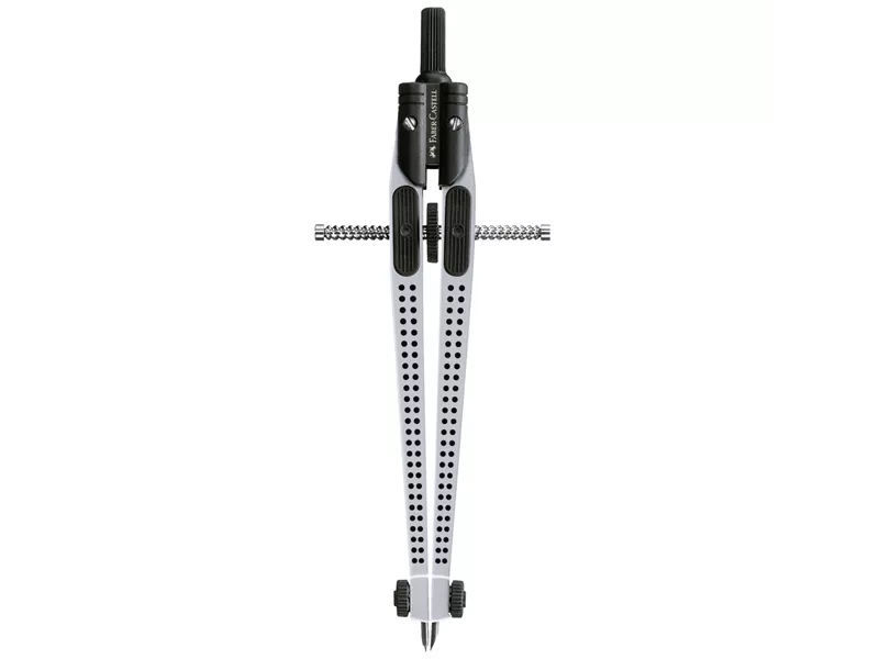 Compasso Balaustrone Grip Faber Castell - 174472 (Argento)