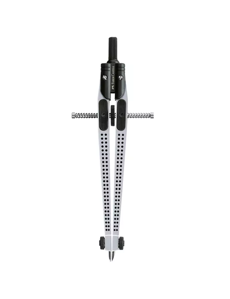 Compasso Balaustrone Grip Faber Castell - 174472 (Argento) Compasso Balaustrone Grip Faber Castell - 174472 (Argento)