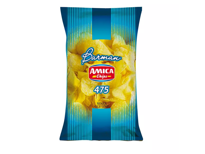 Patatine Amica Chips - 475 g - AMBPC4 (Classiche Conf. 5)