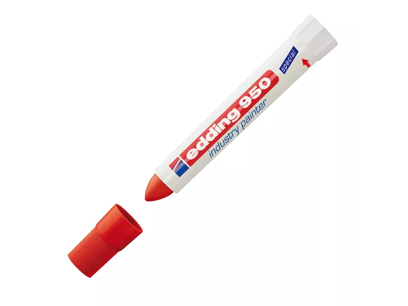Pastello Industriale E-950 Edding - 4-950002 (Rosso)