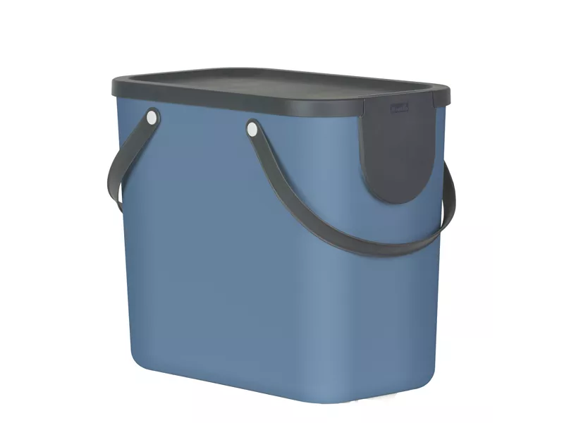 Pattumiera Albula Rotho - 40x23,5x34 cm - 25 Litri - F707533 (Blu Horizon)
