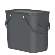 Pattumiera Albula Rotho - 40x23,5x34 cm - 25 Litri - F707535 (Grigio Antracite)