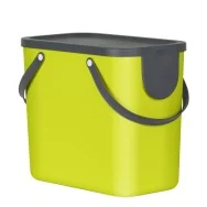 Pattumiera Albula Rotho - 40x23,5x34 cm - 25 Litri - F707531 (Verde Lime)