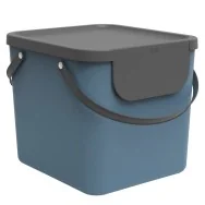 Pattumiera Albula Rotho - 40x35,8x34 cm - 40 Litri - F707543 (Blu Horizon)