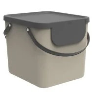 Pattumiera Albula Rotho - 40x35,8x34 cm - 40 Litri - F707544 (Cappuccino)