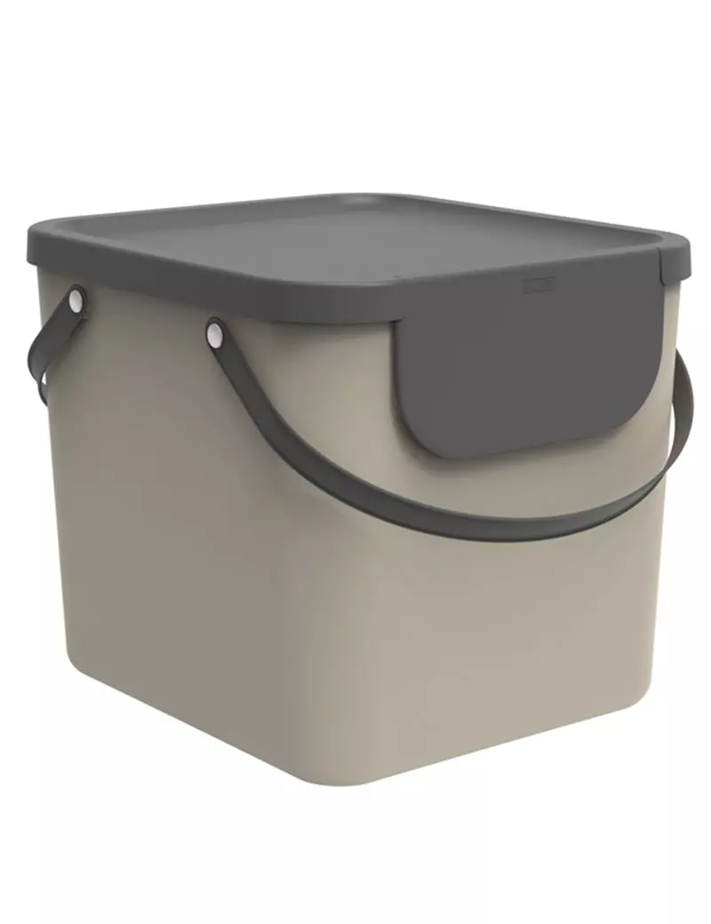 Pattumiera Albula Rotho - 40x35,8x34 cm - 40 Litri - F707544 (Cappuccino) Pattumiera Albula Rotho - 40x35,8x34 cm - 40 Litri - F707544 (Cappuccino)