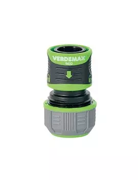 Raccordo Portagomma Universale Lock Verdemax - 9450 (Grigio e Verde)