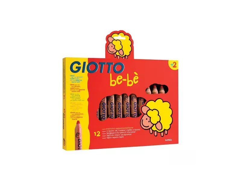 Supermatitoni con Appuntamatitoni Giotto Fila - 7 mm (Assortiti Conf. 12) Supermatitoni con Appuntamatitoni Giotto Fila - 7 mm (Assortiti Conf. 12)